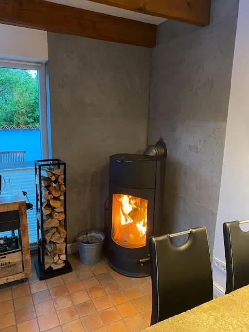 Luxurioeses Ferienhaus Am Ems Jade Kanal Sande Exteriér fotografie