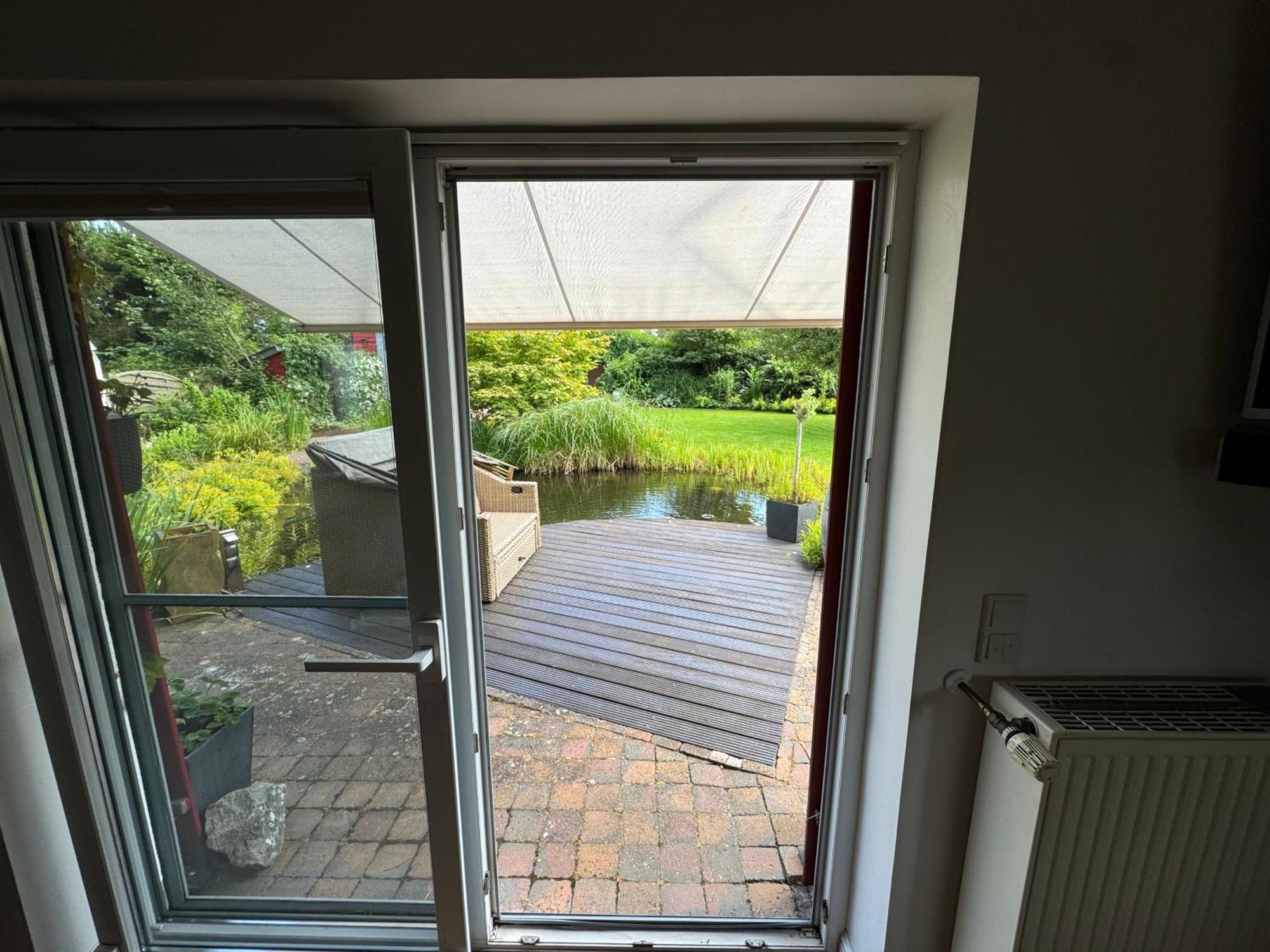 Luxurioeses Ferienhaus Am Ems Jade Kanal Sande Exteriér fotografie